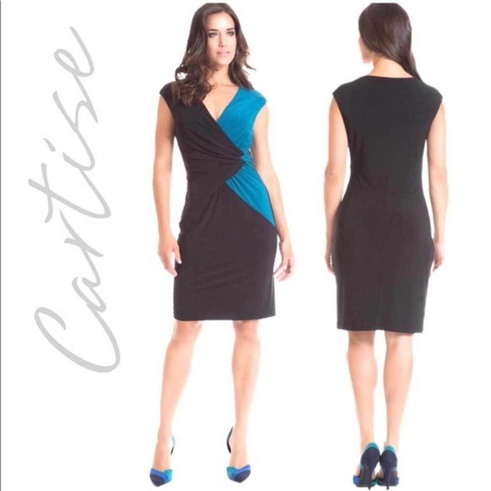 Cartise Colorblock Stretch Dress